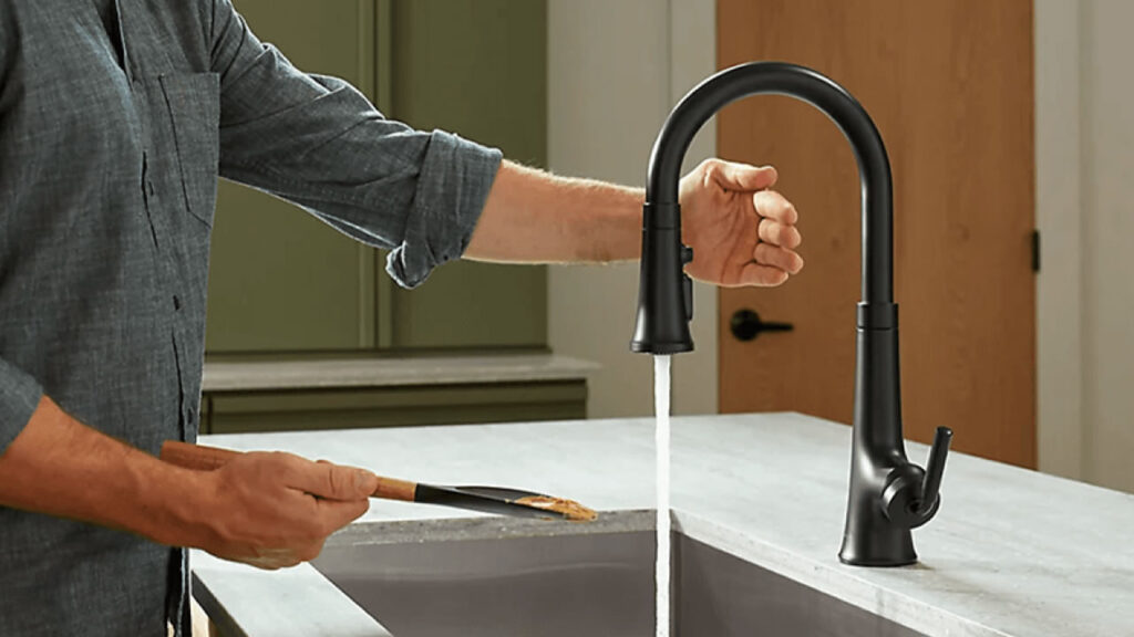 Touchless Kitchen Faucet installation