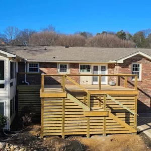 Deck construction and custom design services