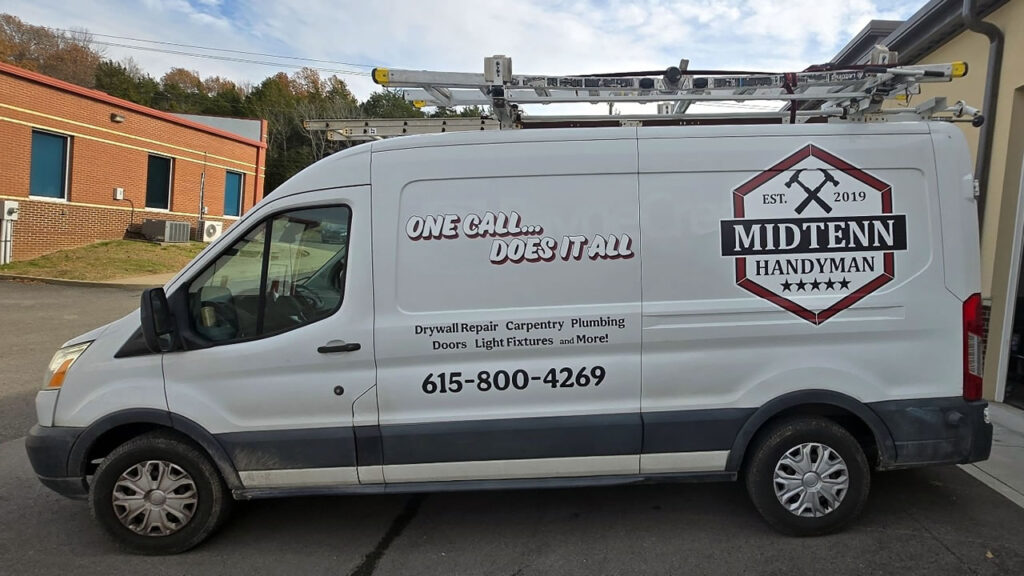 Handyman Van for Midtenn Handyman