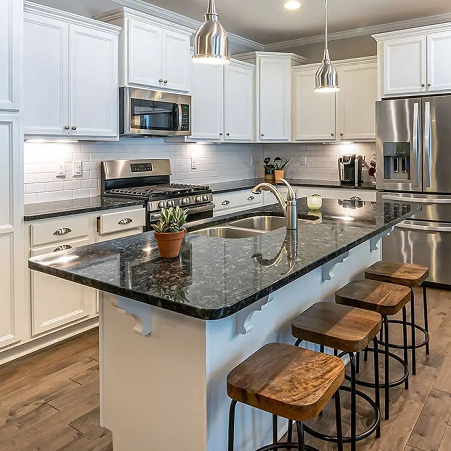 Kitchen Island Installation